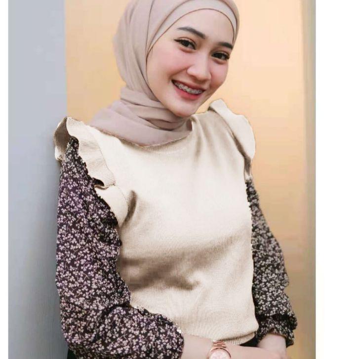 Buruan Dapetin Envy knit tops IMPORT (6 WARNA) * 0379 PAKAIAN WANITA GROSIR three m threem 3m 3ms