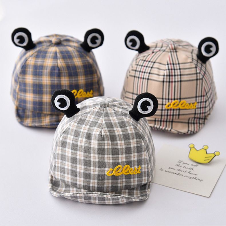 topi baseball anak lakilaki MOTIF FROG kotak usia 0-2 tahun / topi anak premium lucu