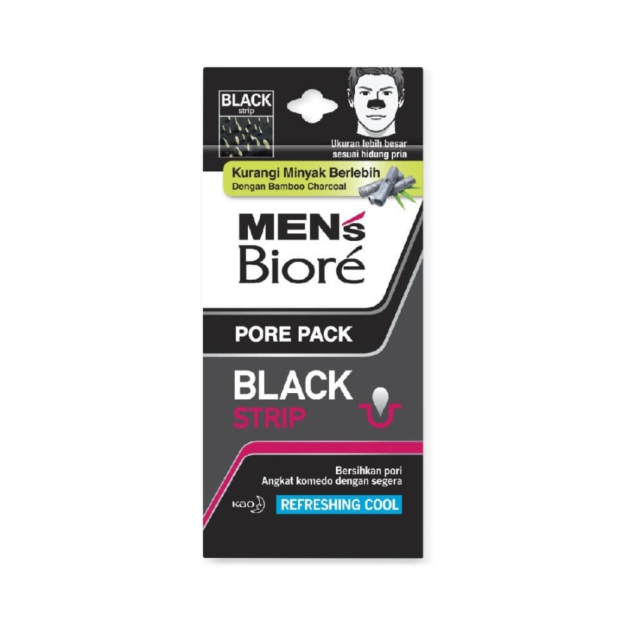 MEN'S BIORE PORE PACK BLACK (PACK)