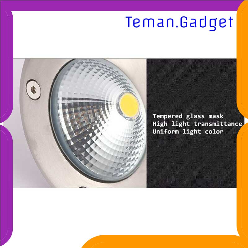 TG-LMP San Xin Lampu Taman Hias Tanam Ground Light Waterproof 3W Warm White - SX120