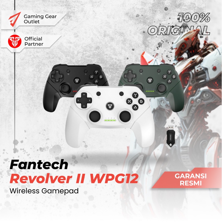 Jual Ori Fantech Revolver Ii Wgp Wireless Gaming Controller Gamepad Joystick Usb