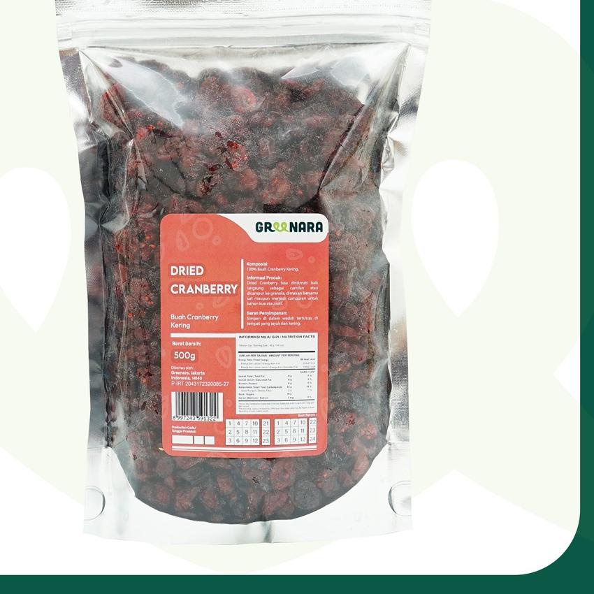 

☝ Dried Cranberry 500gr / Buah Cranberry Kering ✭