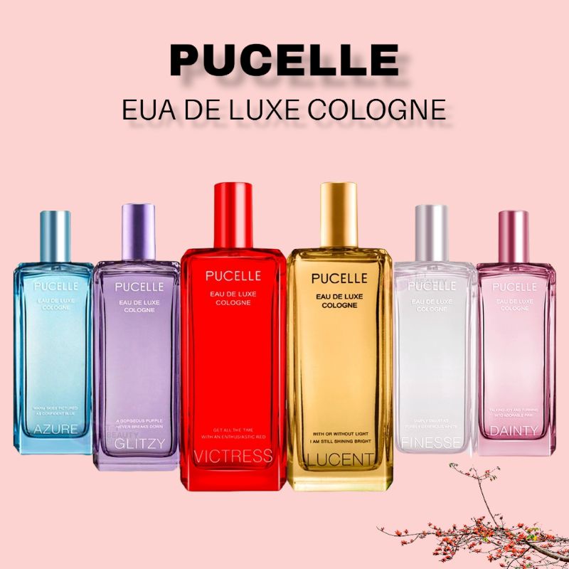 ✨LACIKOSME✨PUCELLE EAU DE LUXE COLOGNE - PARFUM - MINYAK WANGI 100 ML ORIGINAL