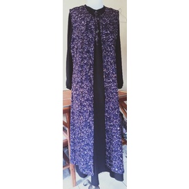 Baju gamis plus rompi