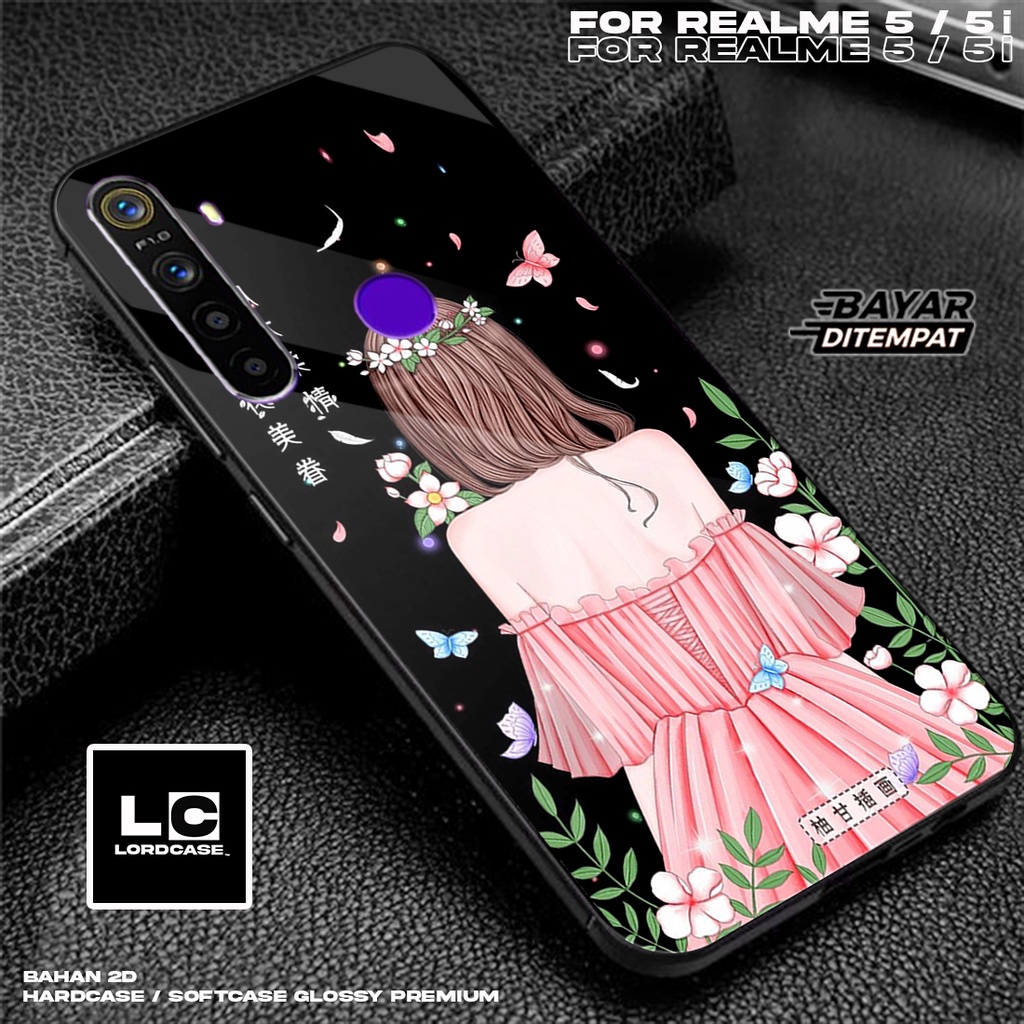 Case REALME 5 / REALME 5i - Casing Hp Terbaru 2023 Case lord case14 [ case GAUN ] Silikon Hp Mewah -