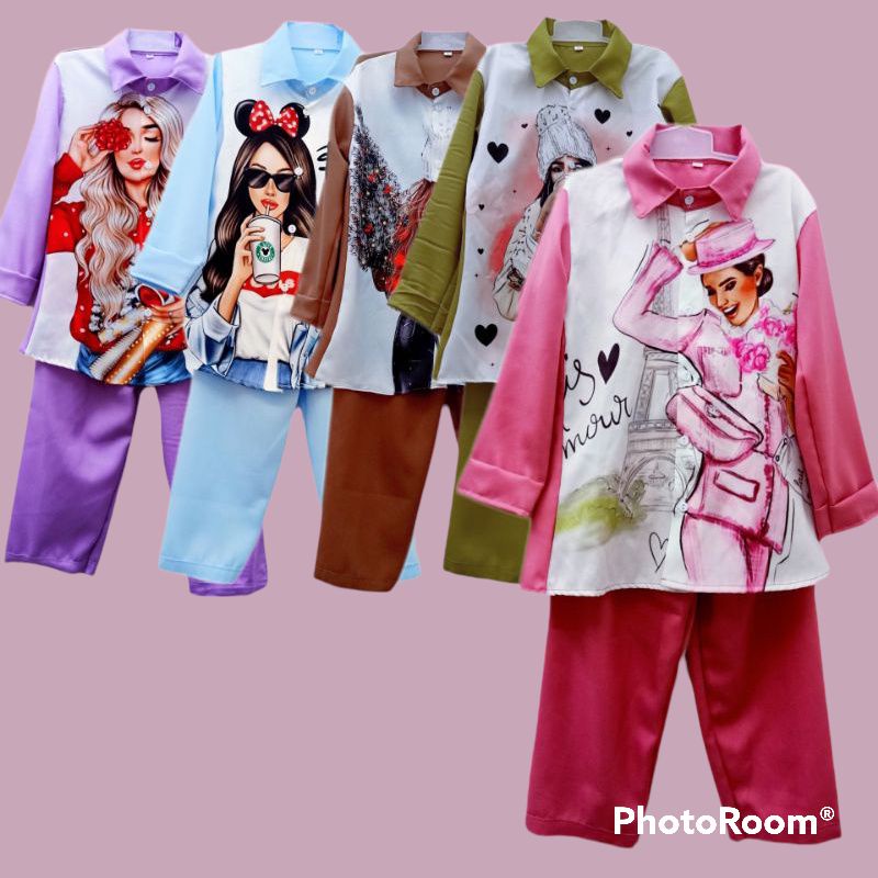 SETELAN ANAK VIRAL CRINKLE AIRFLOW 3-8 TAHUN