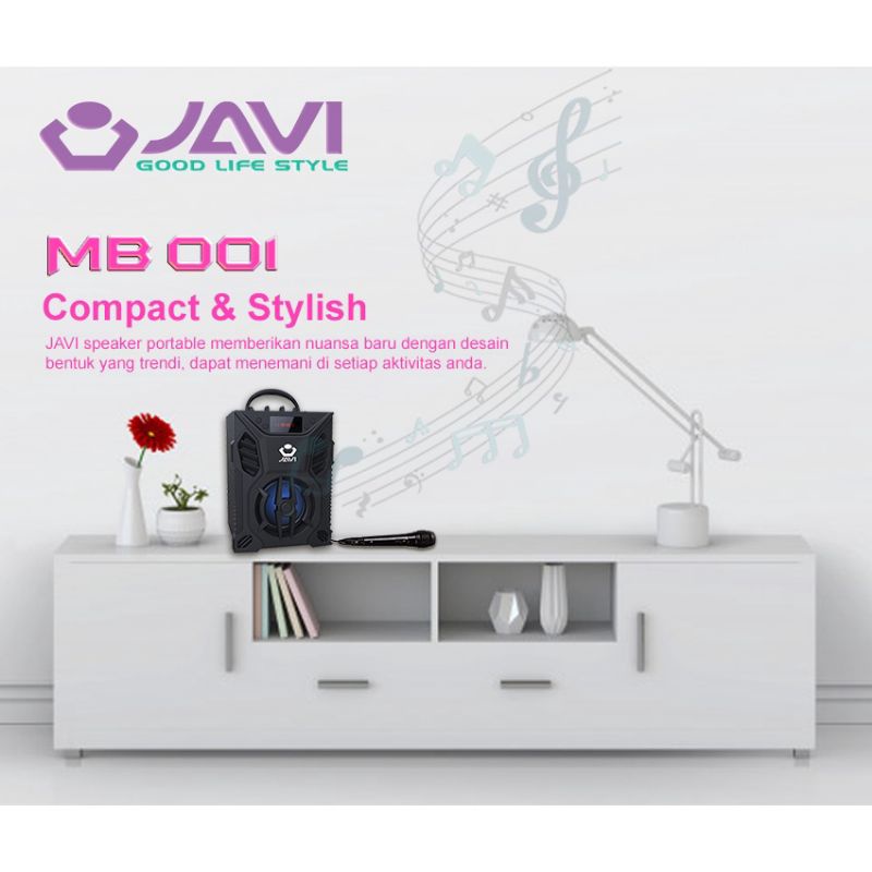 Speaker Bluetooth JAVI MB-001