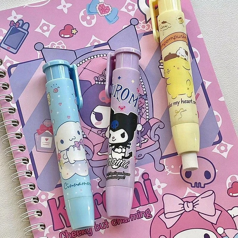 Kartun Lovely My Melody Anak Eraser/Alat Tulis Alter Belajar Sekolah Press Karet