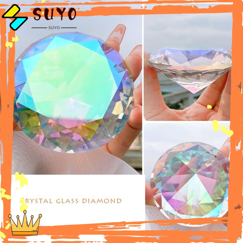 Suyo 80mm Nail Crystal Display Beauty &amp; Health Model Tangan Nail Art Pajangan Kuku Berdiri