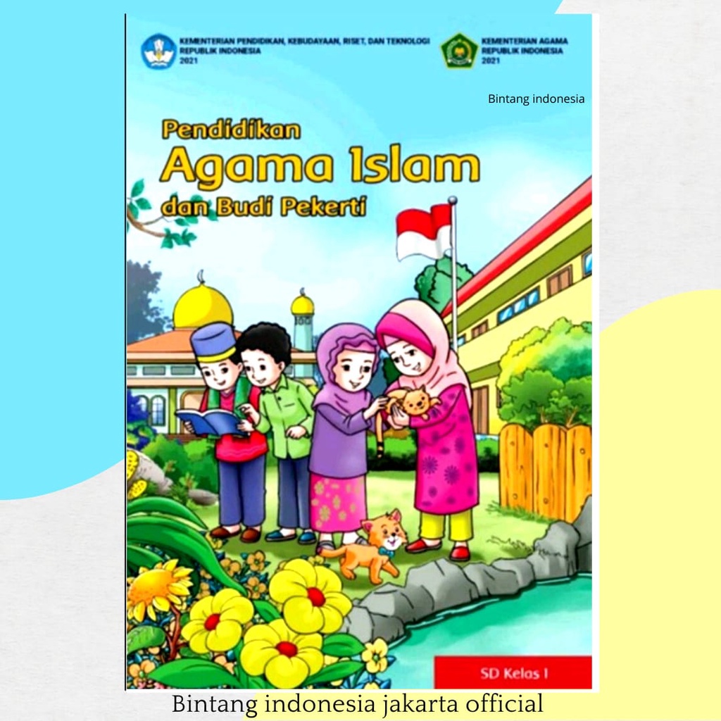 Buku Pelajaran Kelas 1 SD/MI Kurikulum Merdeka KEMENDIBUD