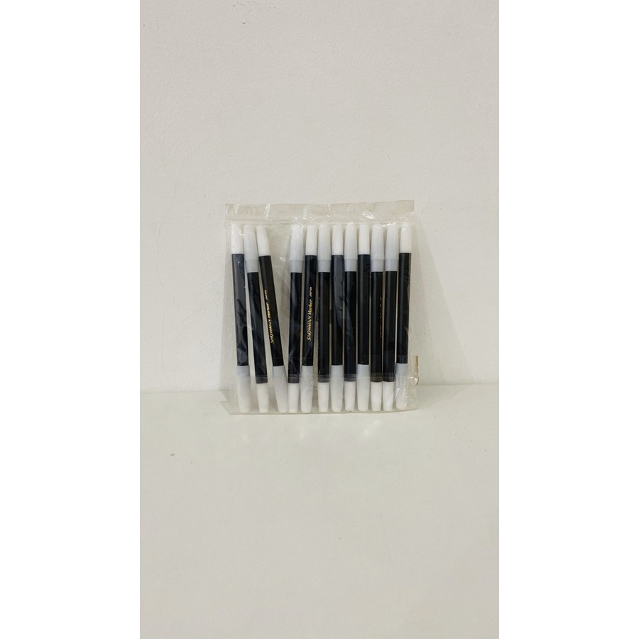 

Spidol Snowman Marker Kecil PW-1A Tinta Hitam Per-pack