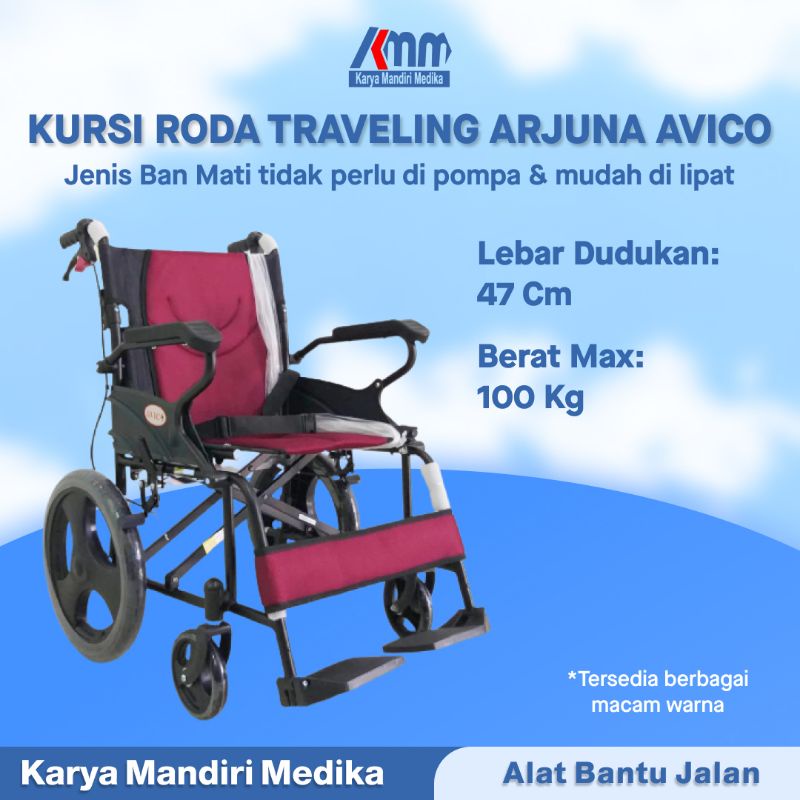 Kursi Roda Traveling Avico Arjuna