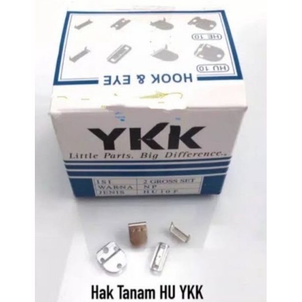 Hak celana / Hak Tanam Hak YKK HU per dus