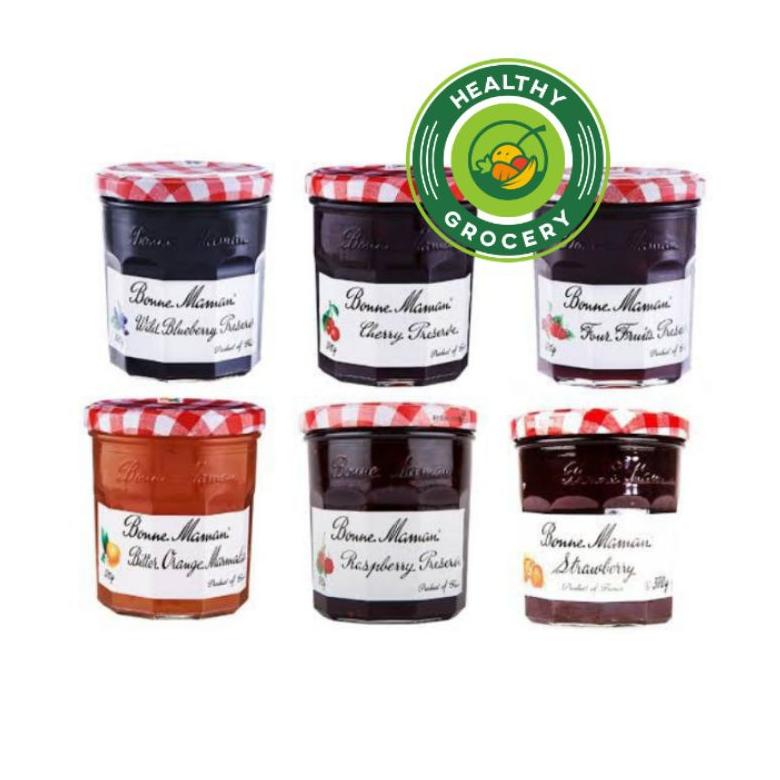 

gjo53 Bonne Maman All Varian 370gr Selai Orange Marmalade Raspberry Blueberry Strawberry bone mama ,.,.,.,,