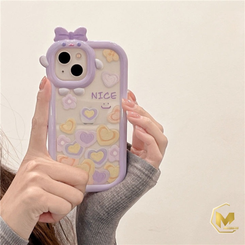 SS140 SOFTCASE LOVE PURPLE FOR IPHONE X XS XR XS MAX 11 12 13 14 PRO MAX MA3960