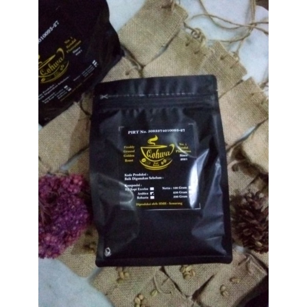 

Kopi Bubuk Arabica 500 gram Lereng Gunung Prau