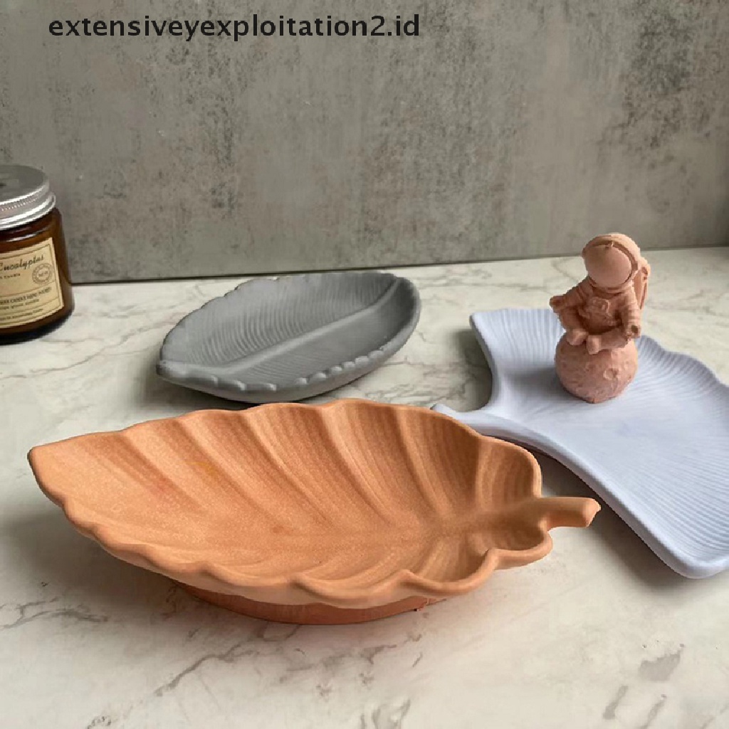 {NEW} 1pc Ginkgo Leaf Leaves Maple Leaf Cetakan Silikon Handmade Leaf Tray Mould.