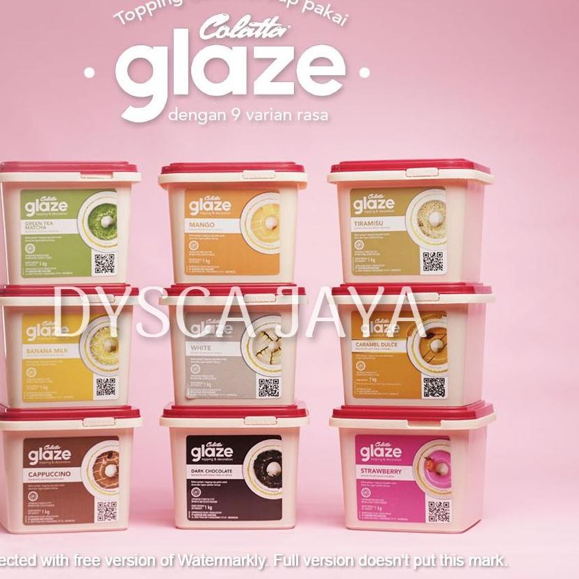 

▲ COLATTA GLAZE 1KG ◙