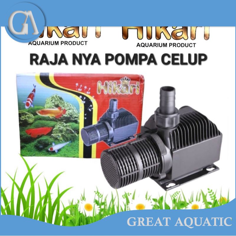 POMPA MESIN KOLAM IKAN RAJA NYA POMPA CELUP HIKARI WP 6800