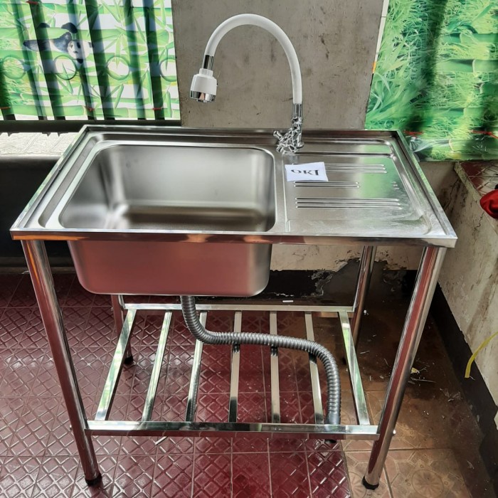 bak cuci piring meja/bak cuci piring portable/kitchen sink/wastafel