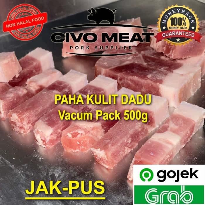 

Paha Kulit Babi potong dadu 500gr
