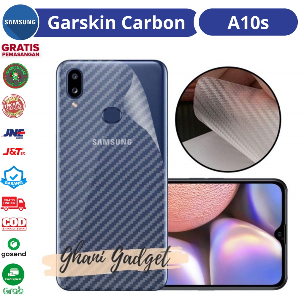 Garskin Handphone Samsung A10S bisa cod