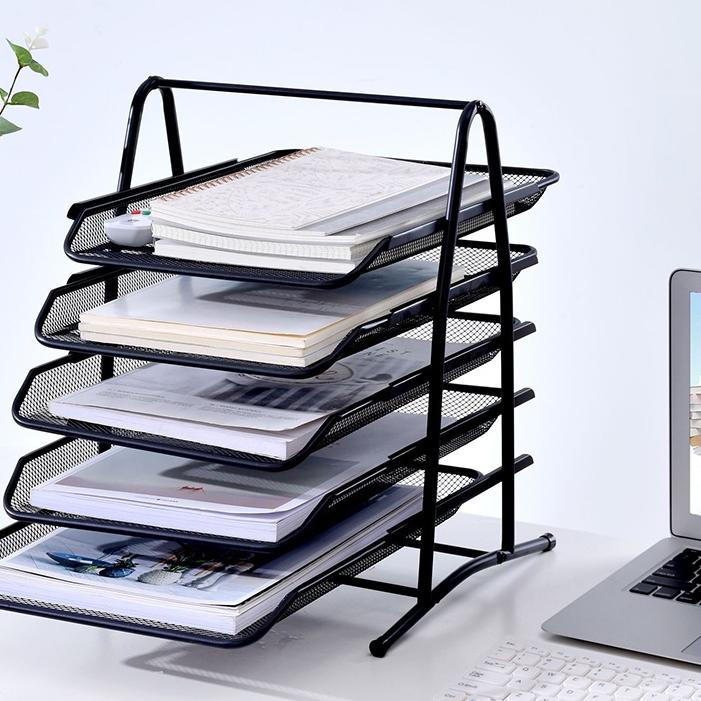 

✨MEN SALE✨ Rak Kertas Dokumen Surat 5 Susun Paper Document Letter Tray Tier 