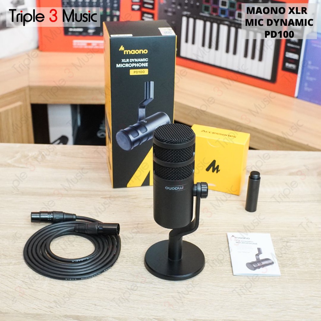 MAONO PD100 Mic Podcast Dynamic XLR Microphone