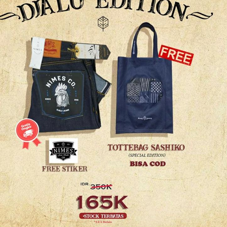 ✻ DENIM SELVEDGE MURAH - Kaku ☼