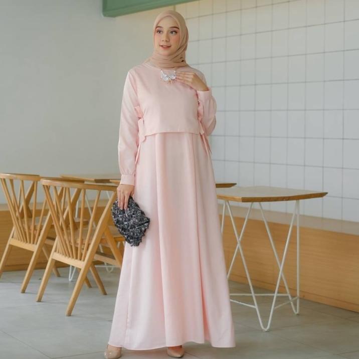 TERBAIK Odeca - Kinan Dress - Gamis Syar'i Wanita