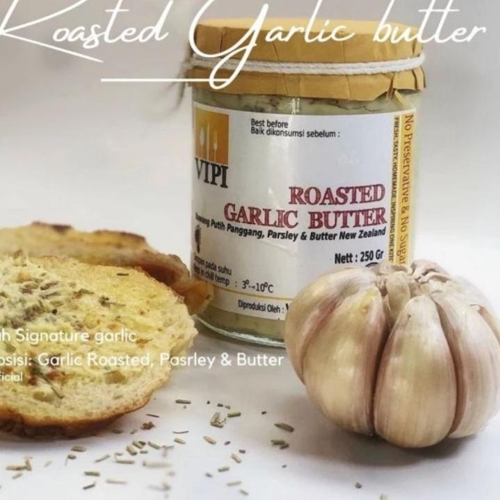 

✽ VIPI ROASTED GARLIC BUTTER NEW ZEALAND@250GRAM (BISA BUAT MPASI BAYI) ➥