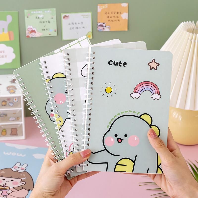 

Buku Tulis Notebook Spiral A5 Motif Gambar Lucu 60 Lembar Diary Catatan Bergaris