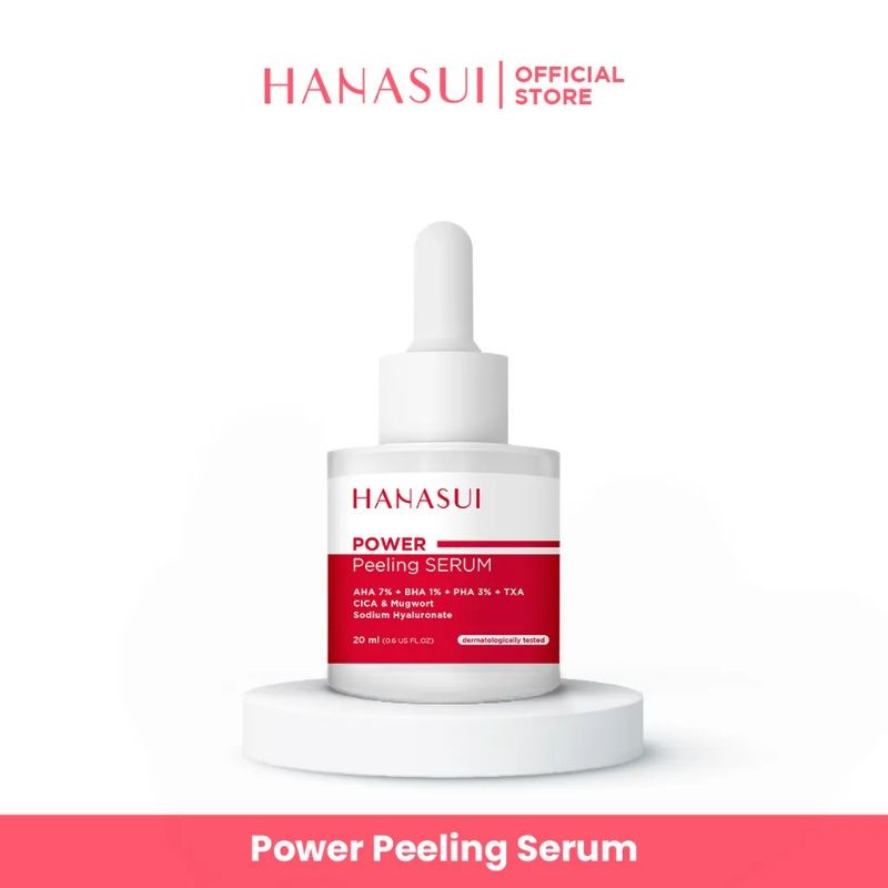 Hanasui Power Peeling Serum | Serum Eksfoliasi