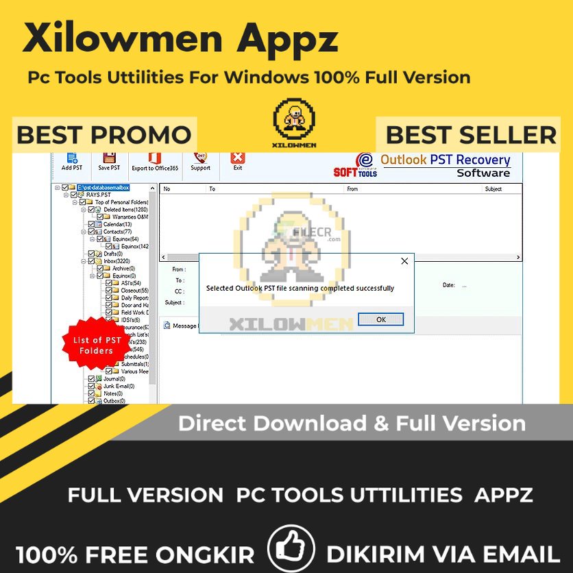 [Full Version] eSoftTools PST Recovery Pro PC Tools Software Utilities Lifetime Win OS