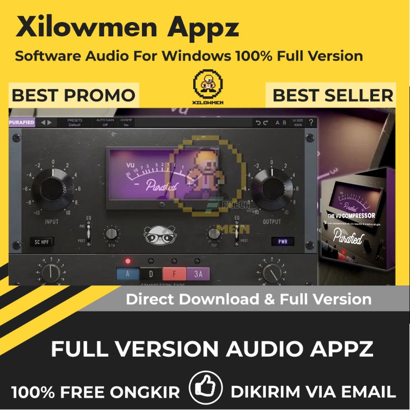 [Full Version] Purafied VU Compressor Pro Lifetime Audio Software WIN OS