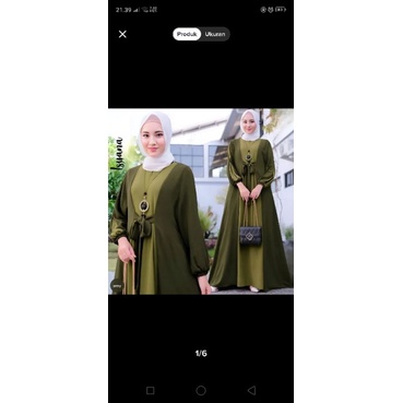 gamis terbaru Isyana dress
