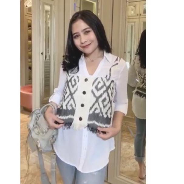 HOT SALE TANKTOP RONCE TENUN IKAT ASLI BATIK KAMPUS OUTER TENUN CARDIGAN TENUN VEST TENUN OUTER TANP