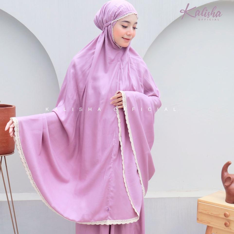 ❣ Mukena Dewasa Arsy Katun Polos Rayon Bali Renda Premium Viscose Jumbo Halus Adem Mukena Treveling 