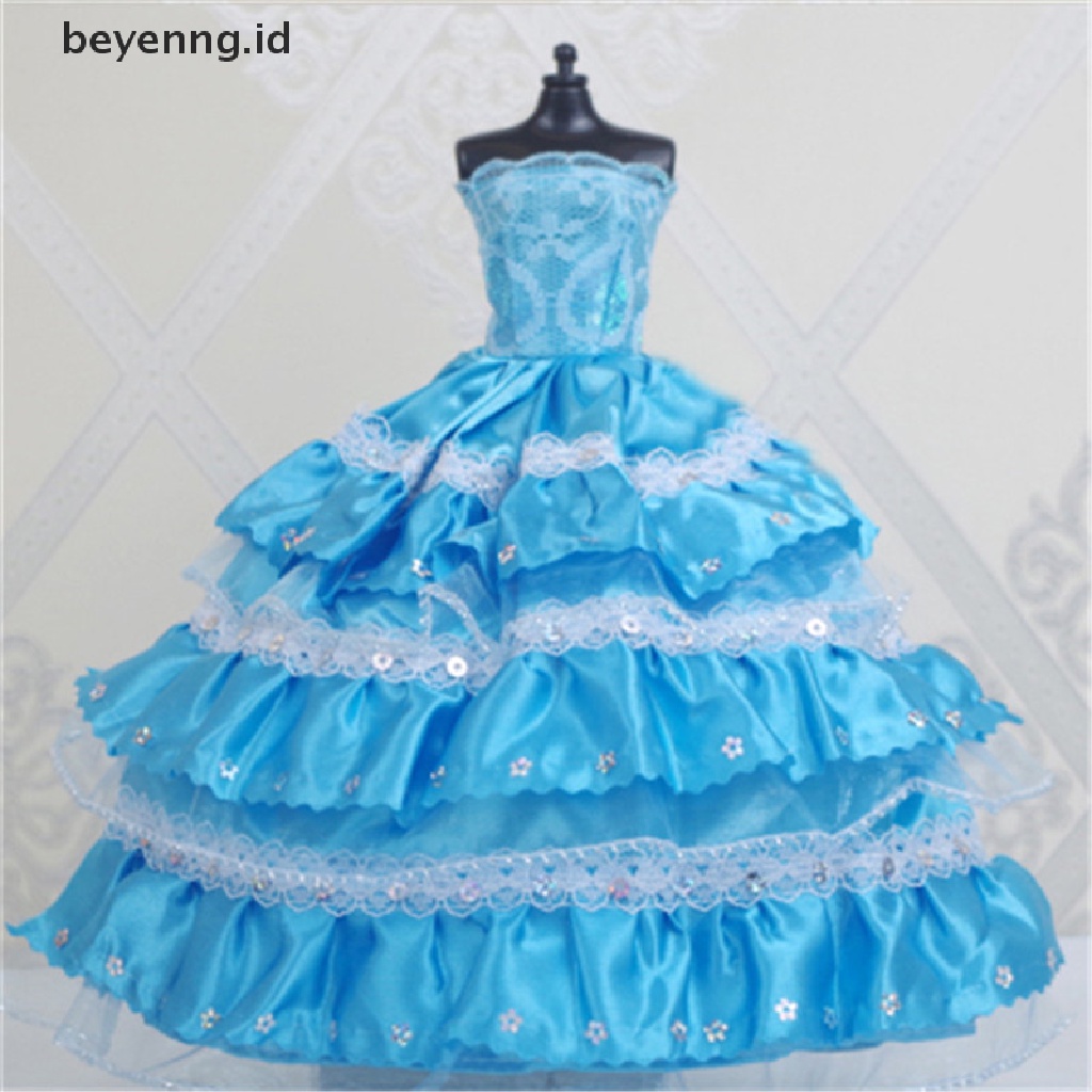 Beyen Baju Gaun Pesta Pernikahan Princess Handmade Pakaian Gaun Untuk Hadiah Boneka ID