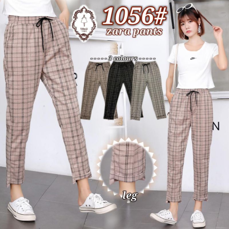 celana zara /zara pants fit 7L merk TIBESI/celana import wanita/celana wanita terbaru/celana wanita 