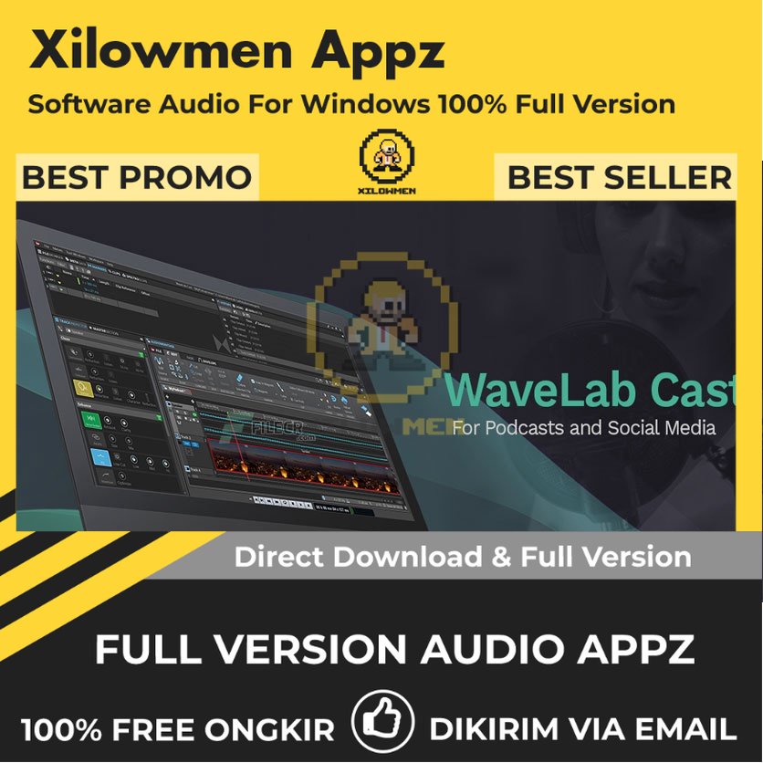 [Full Version] Steinberg WaveLab Cast Pro Lifetime Audio Software WIN OS