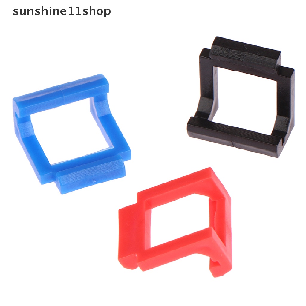 Sho 5Pcs PCIE Slot 1x Papan Kecil Gesper Diameter 21mm * 23mm Kartu Grafis Ekstensi Kabel Pemegang N