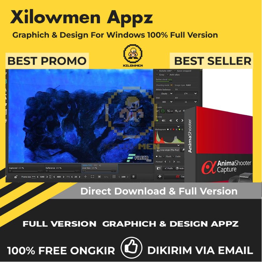 [Full Version] AnimaShooter Capture Pro Design Graphics Lifetime Win OS