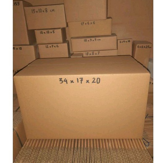 

kardus 34x17x20 cm polos luar dalam