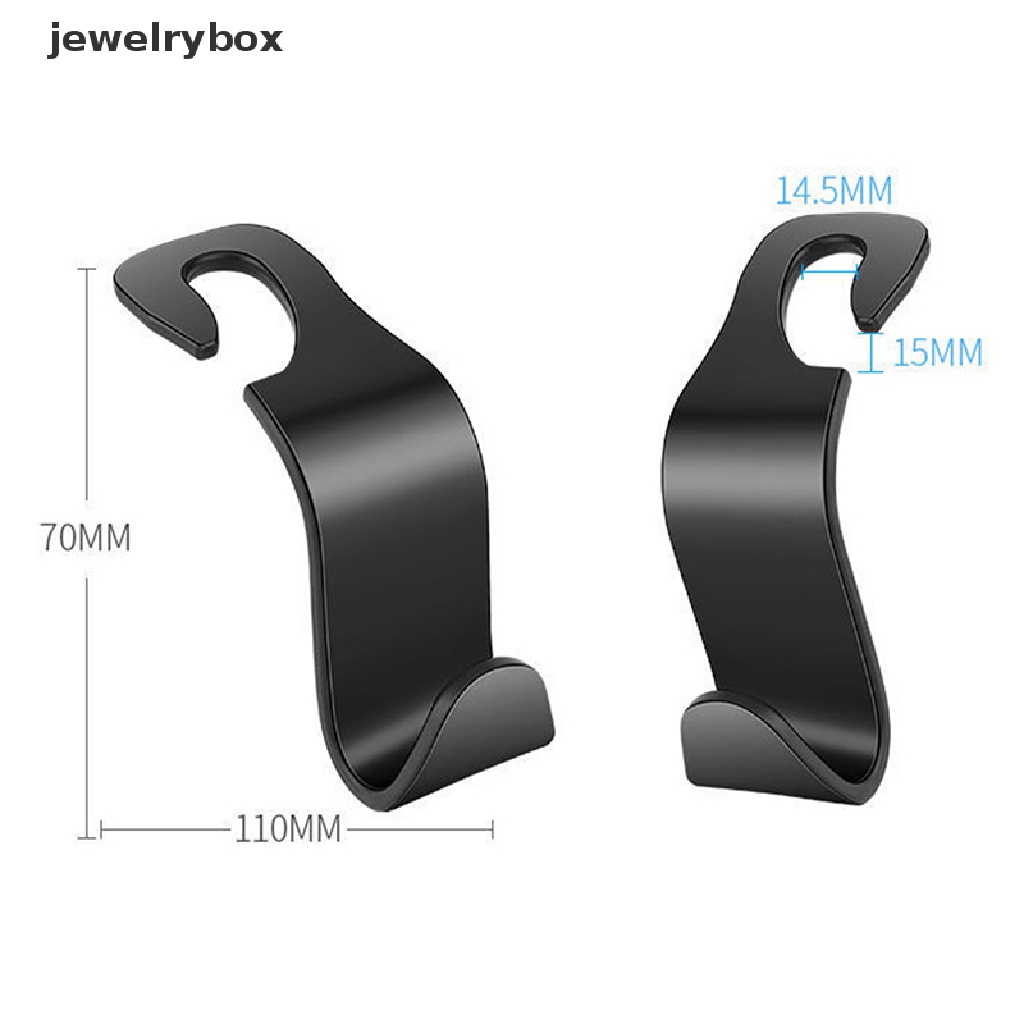 [jewelrybox] Holder Pengait Tas Gantungan Headrest Kursi Mobil Otomatis Multi Fungsi Untuk Butik Tas Dompet