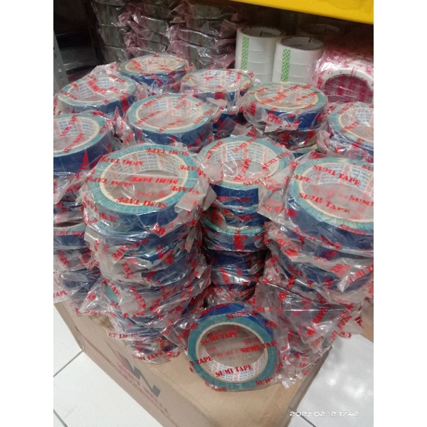

OBRAL cloth tape 24mm x 12meter (warna biru)