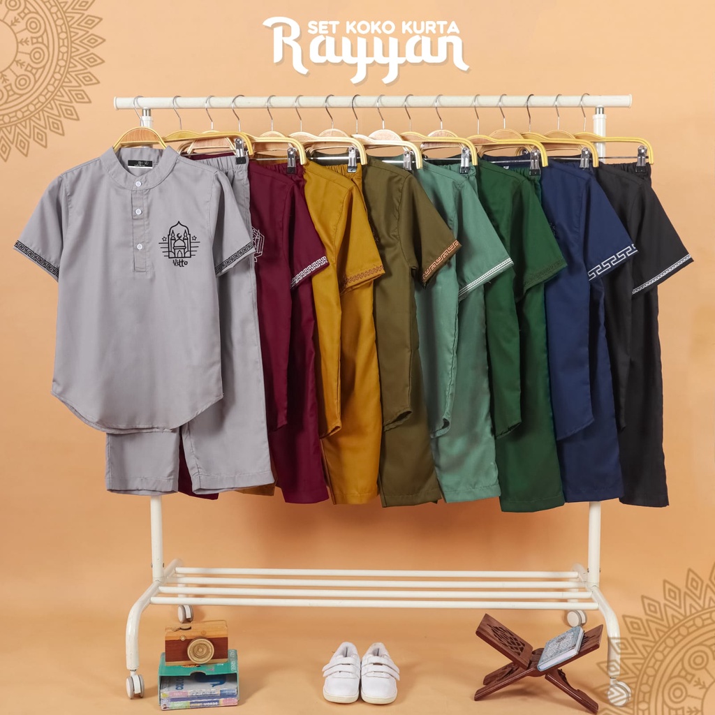 SET KURTA KEMKO kemeja koko RAYYAN anak dan remaja by vitto kidswear