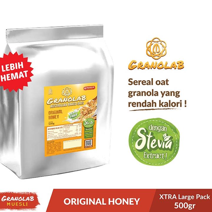 

❄ Granola 500 gr Original Honey - Granolab Muesli ♕