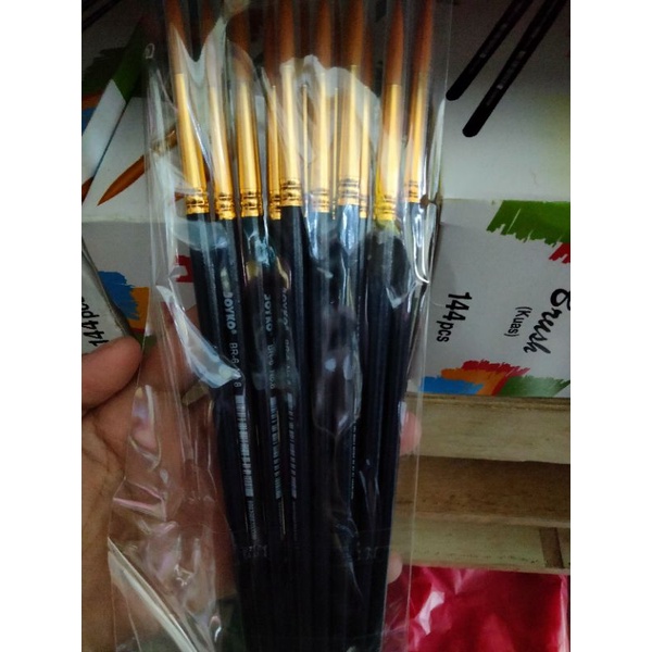 

12pcs kuas joyko no.8