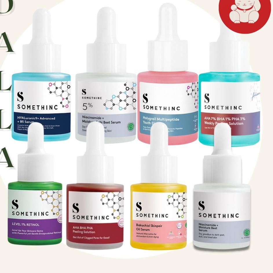 ❂ SOMETHINC Niacinamide Mouisture Beet/ AHA BHA PHA Peeling / Level 1% Retinol /HYALuronic B5 Serum/